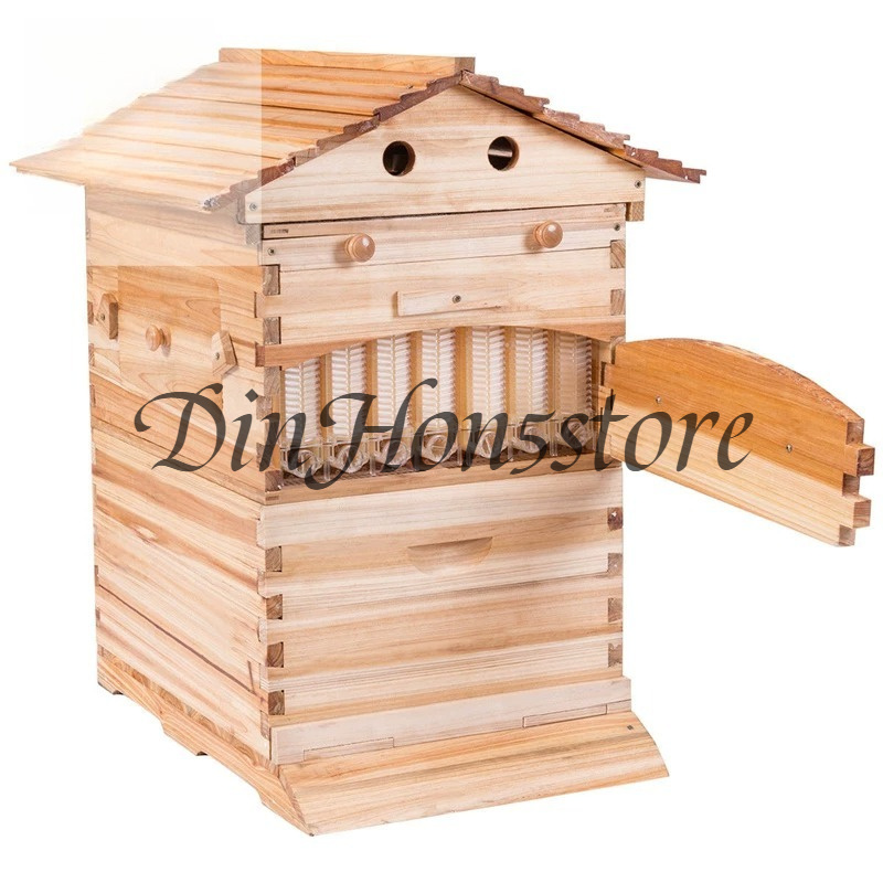 Beehive Frame Wax - Apiculture Equipment Waxed Cedar Wood Flow