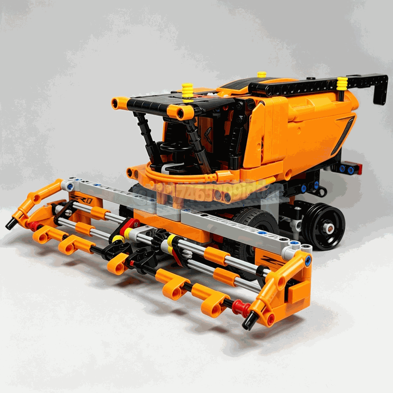 Agriculture Farming Education - 512PCS Combine Harvester MOC Agricultural Vehicle
