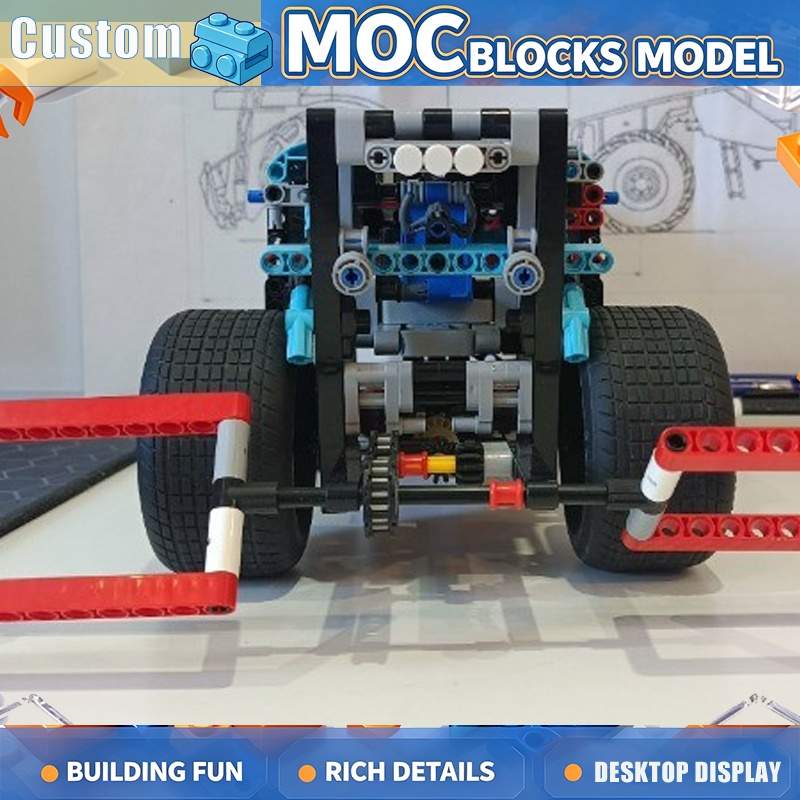 556PCS MOC Farm Combine Harves - огляд і ціна Agriculture Farming Education