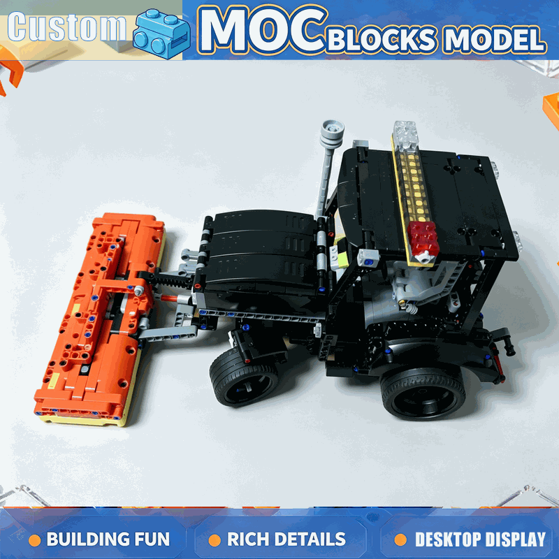 1326PCS Farm Tractor MOC Build - огляд і ціна Agriculture Farming Education