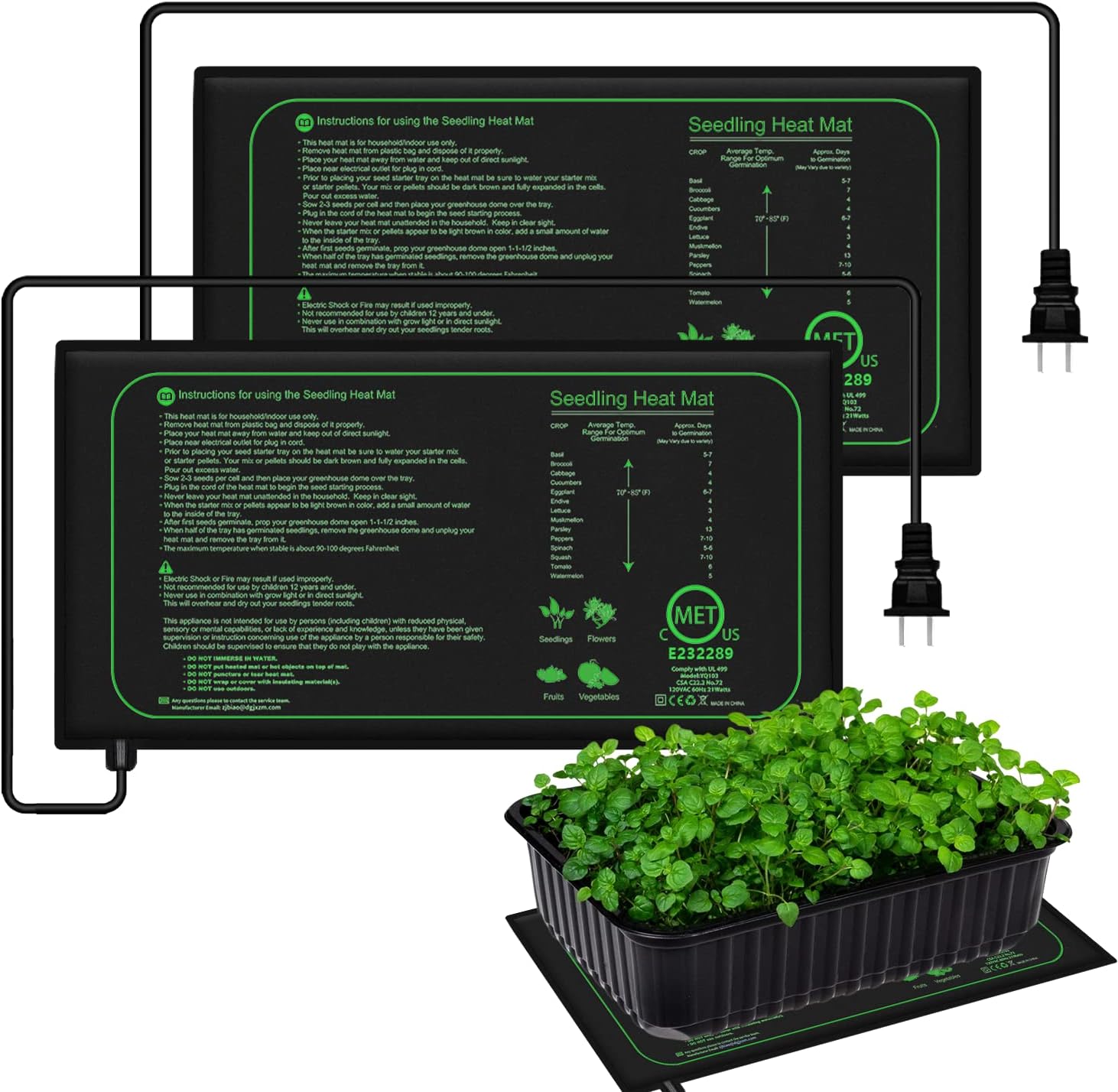 10/25/50CM Seedling Heat Mat I - огляд і ціна Seedling Heat Mat