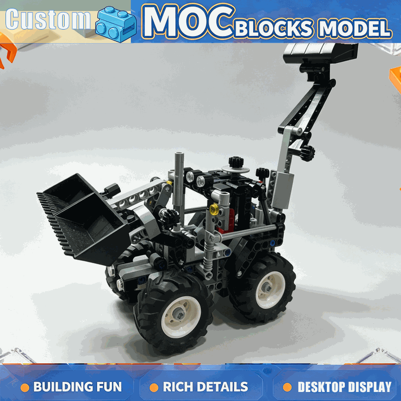 628PCS MOC Farm Tractor with T - огляд і ціна Agriculture Farming Education